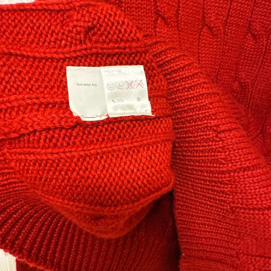 [Good condition] J.CREW Turtleneck Sweater Bicolor Men's L