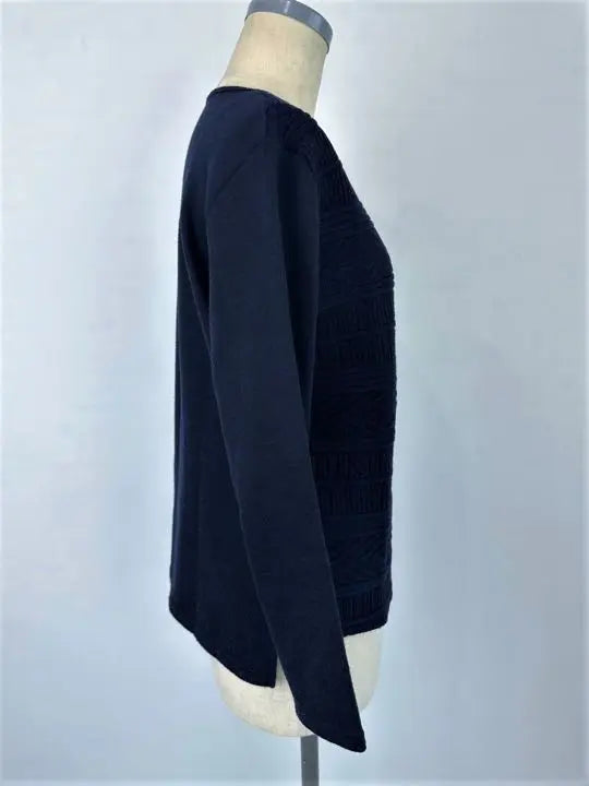 Navy blue simple tops ★ Navy blue sweater ★ M -L ★ Price cut | 紺色のシンプルトップス★紺色セーター★M～L★値下げしました