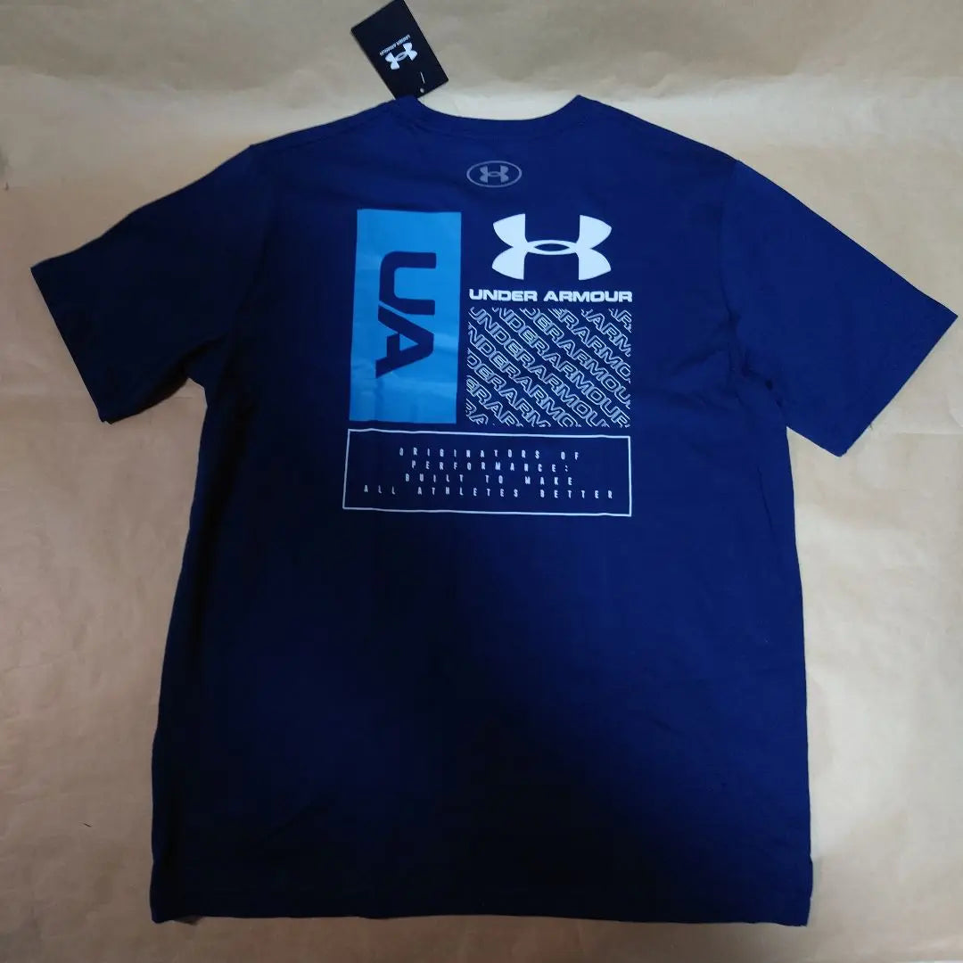 Under Armour Navy Short Sleeve T-shirt Men's Size L