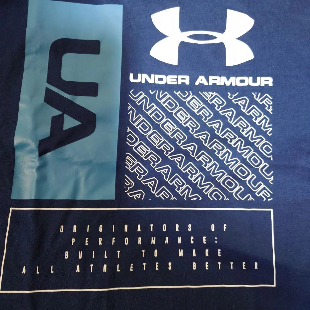 Under Armour Navy Short Sleeve T-shirt Men's Size L