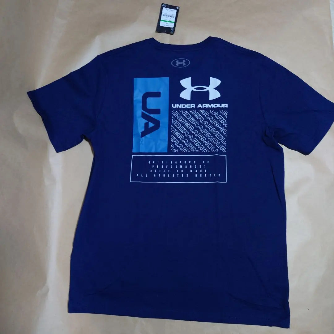 Under Armour Navy Short Sleeve T-shirt Men's Size L