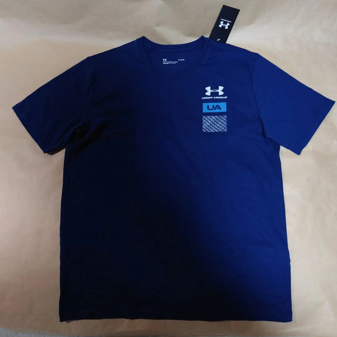 Under Armour Navy Short Sleeve T-shirt Men's Size L