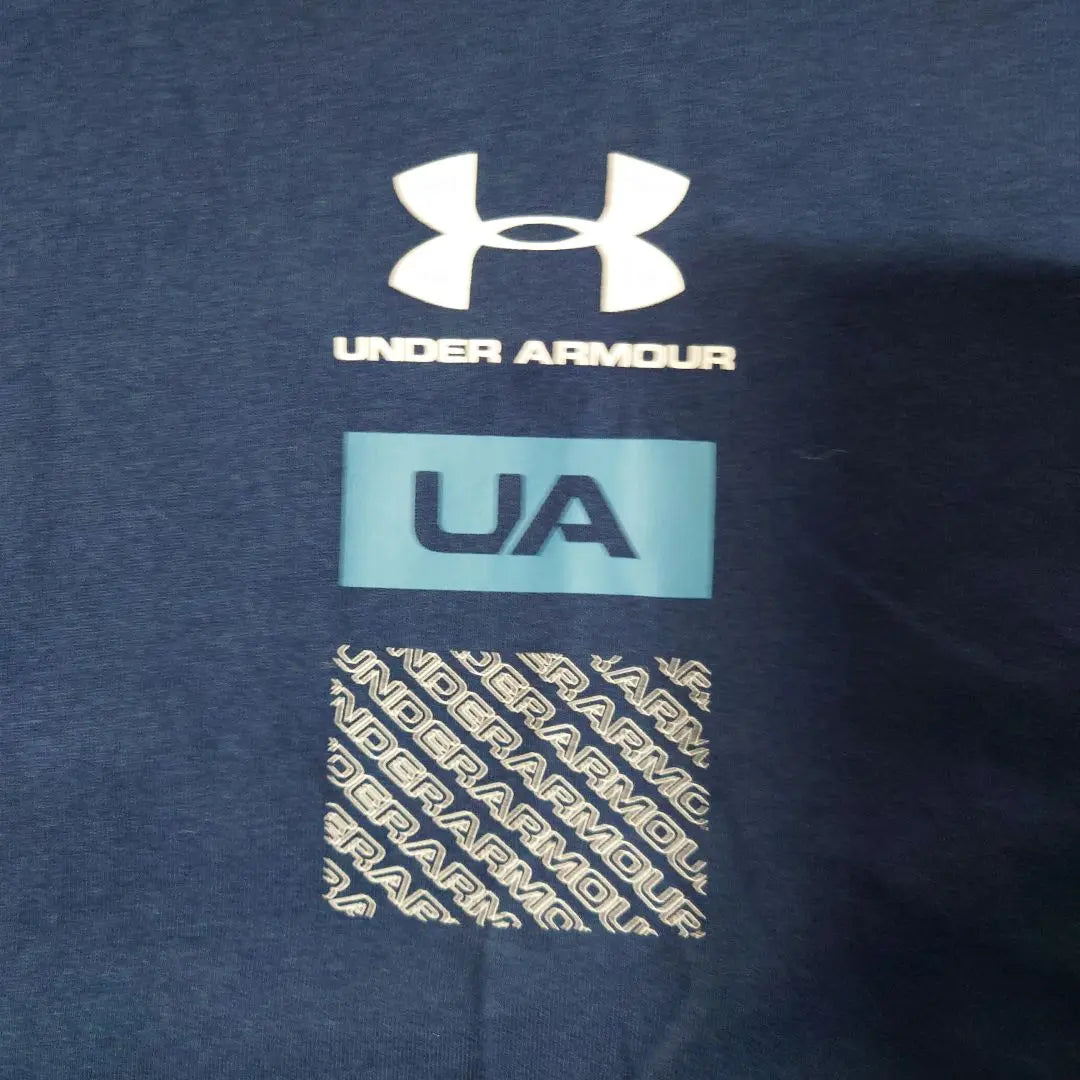 Under Armour Navy Short Sleeve T-shirt Men's Size L