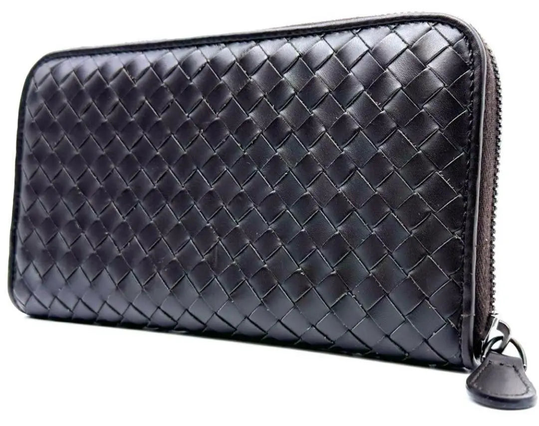 BOTTEGA VENETA Round Zipper Long Wallet