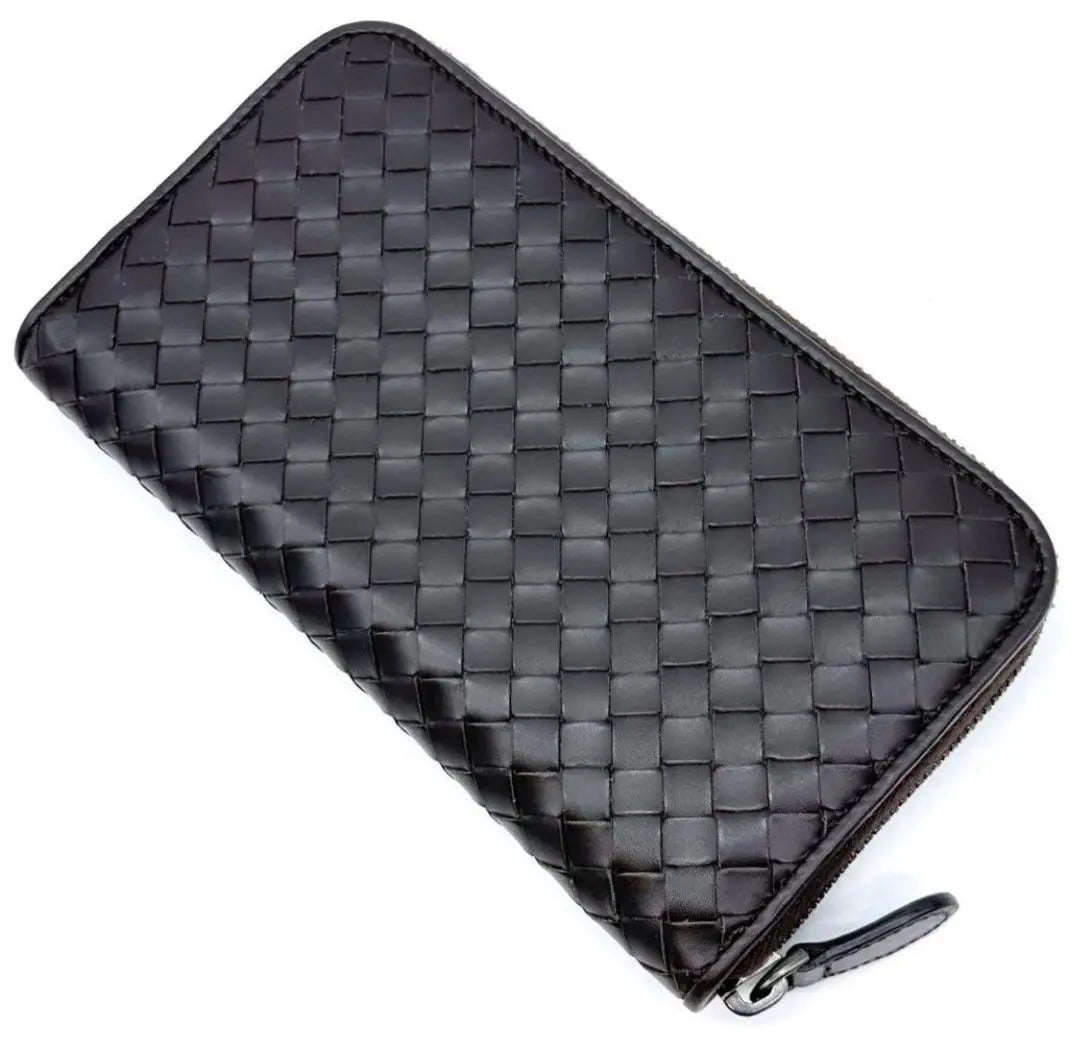 BOTTEGA VENETA Round Zipper Long Wallet