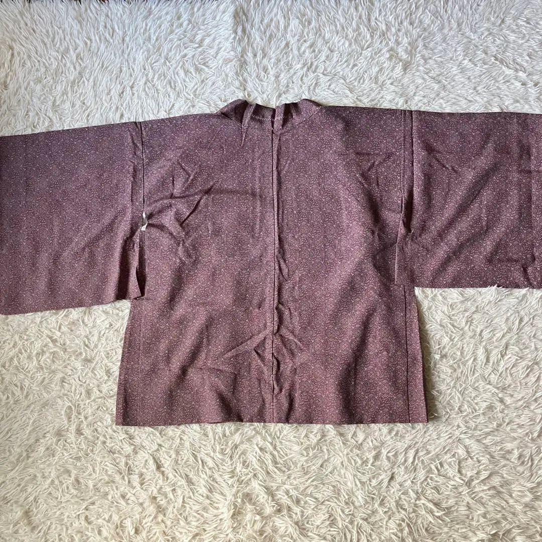 Kimono Haori Púrpura Ropa japonesa Kimono antiguo Showa retro | 着物 羽織 紫 和装 アンティーク着物 昭和レトロ