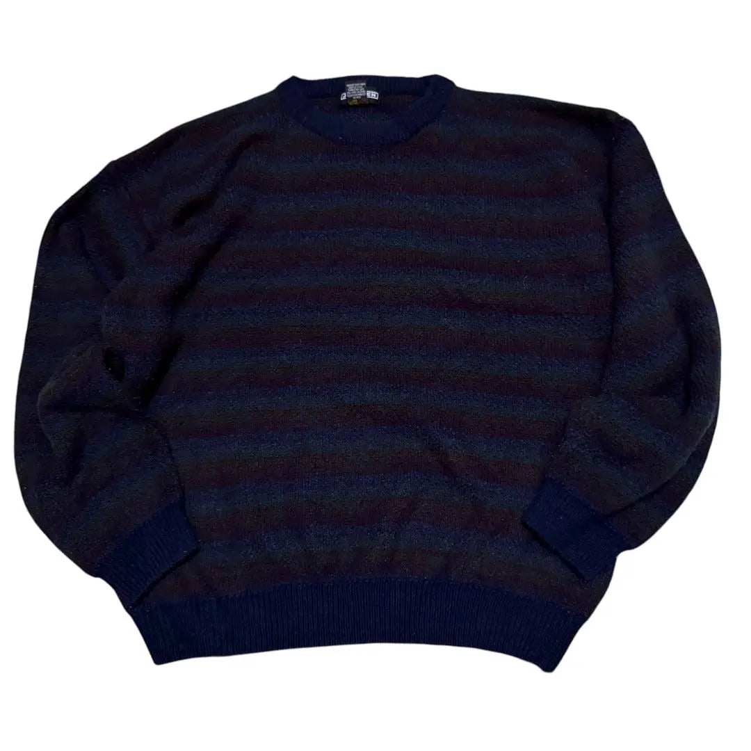 [Korean vintage clothing 90s Jantzen design knit retro knit sweater]