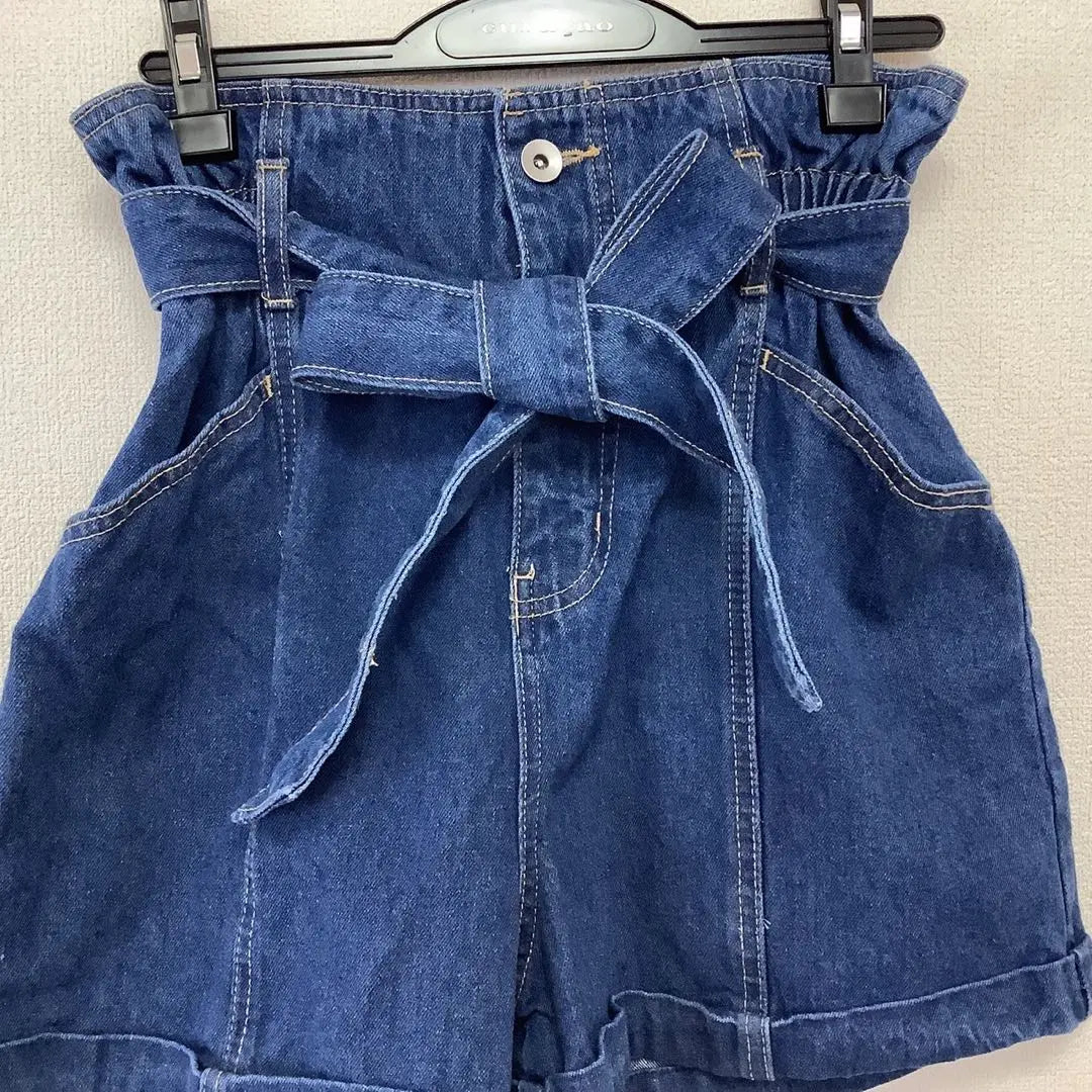 [BACK NUMBER] Denim Shorts (M)/Casual 100% cotton✨