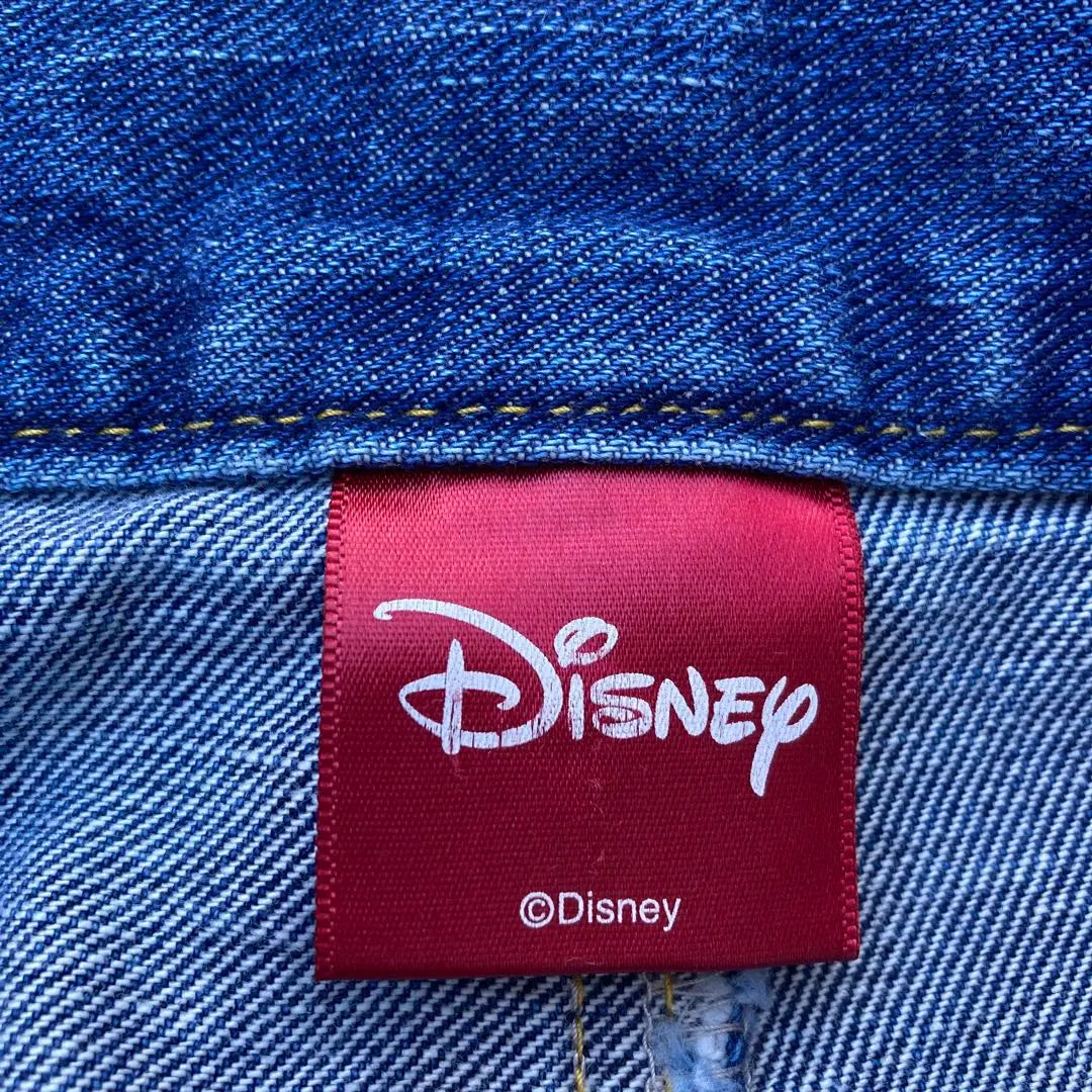 Disney denim pants, double waist, Mickey gloves, unique, old clothes