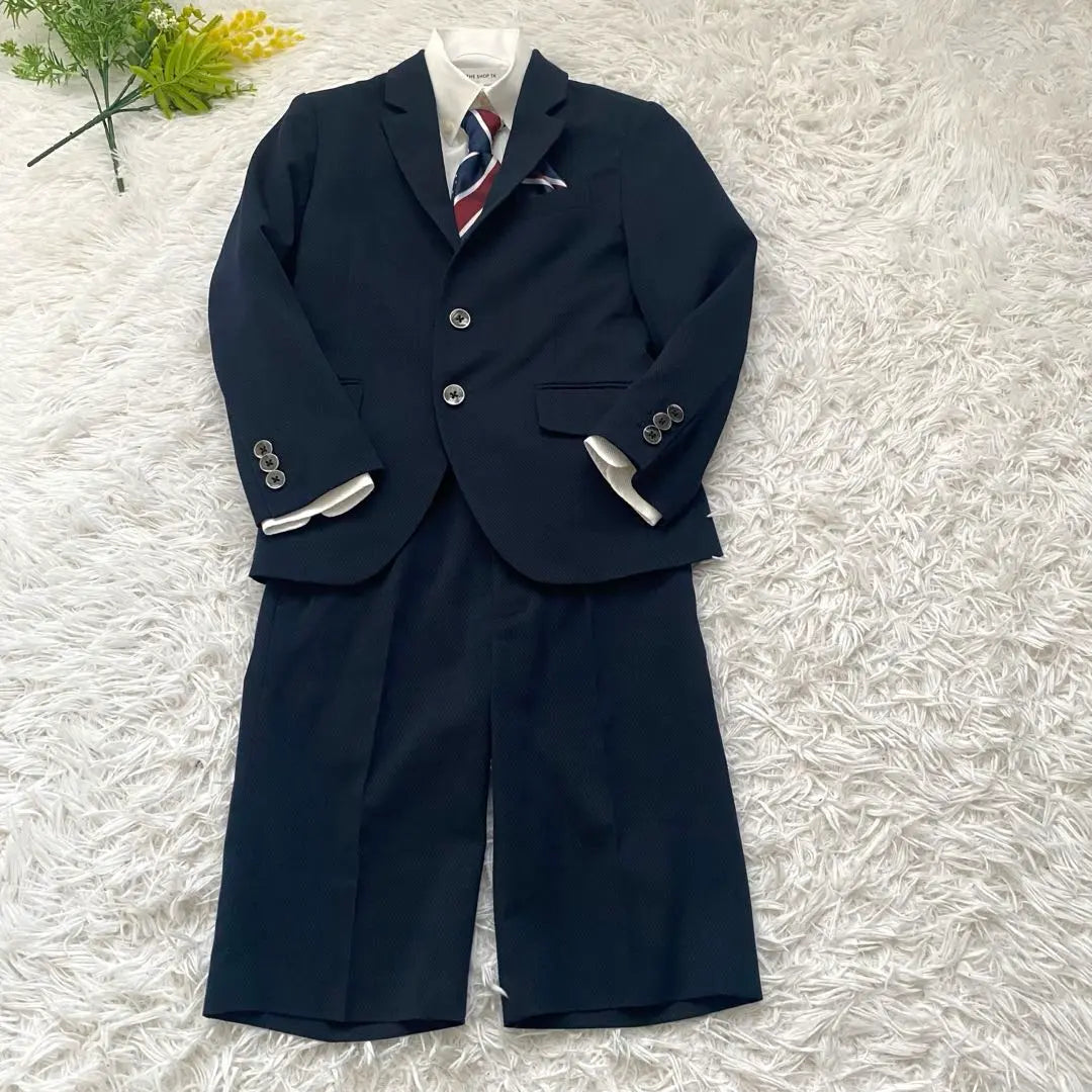 THE SHOP TK Boys Formal Suit Navy Tricolor Entrance Ceremony, etc. | THE SHOP TK 男の子フォーマルスーツ　ネイビー　トリコロール　入学式等