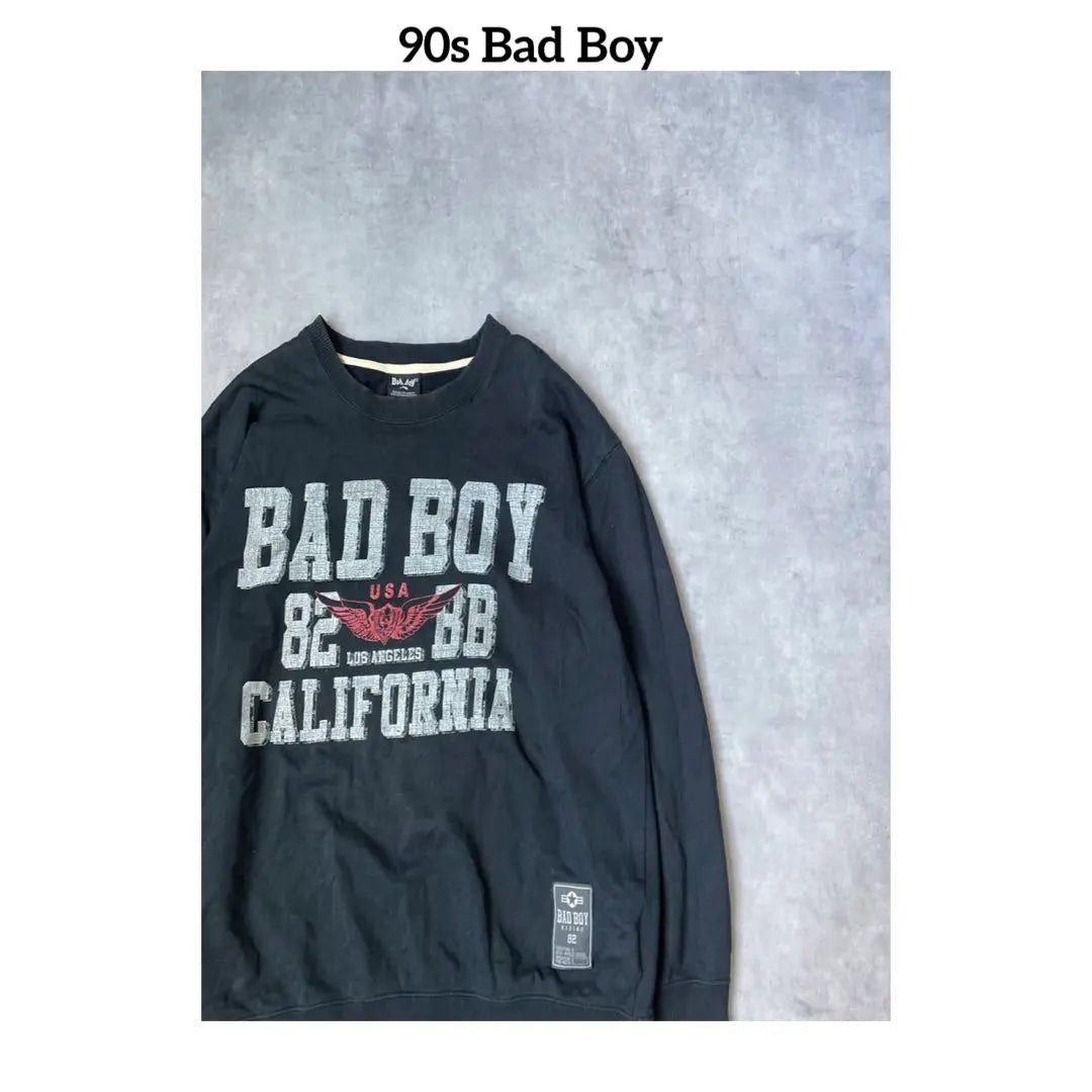 ★ 90s Bad Boy Big Big Logo Over -size Sweat | ★ 90s Bad Boy バッドボーイ　ビッグロゴ　オーバーサイズ　スウェット