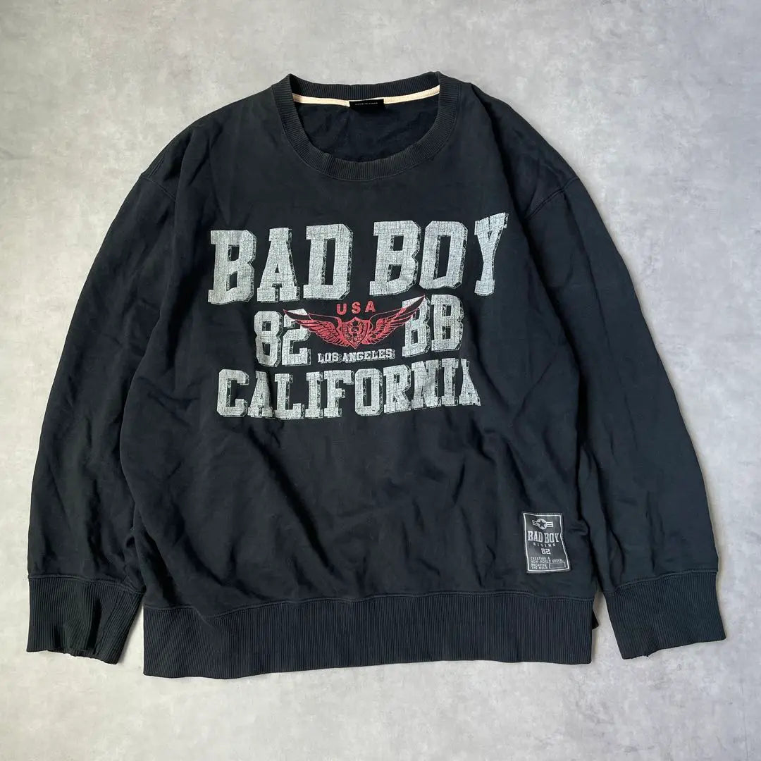 ★ 90s Bad Boy Big Big Logo Over -size Sweat | ★ 90s Bad Boy バッドボーイ　ビッグロゴ　オーバーサイズ　スウェット