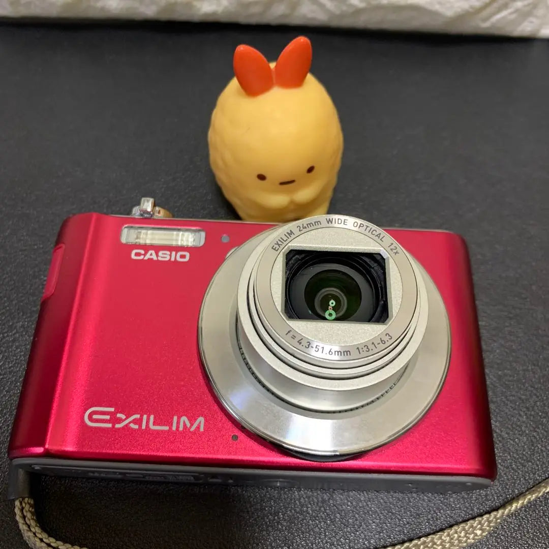 Casio Exilim EX-ZS240 Red, operation confirmed, good condition