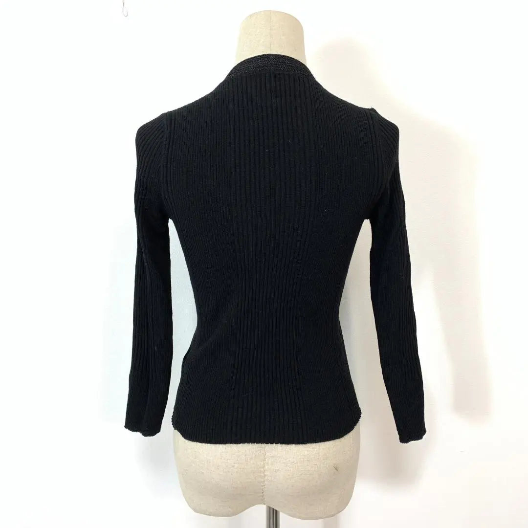 PAULE KA Paul Knit Ensemble Black S B9195 | PAULE KA ポールカ ニットアンサンブル ブラック S B9195