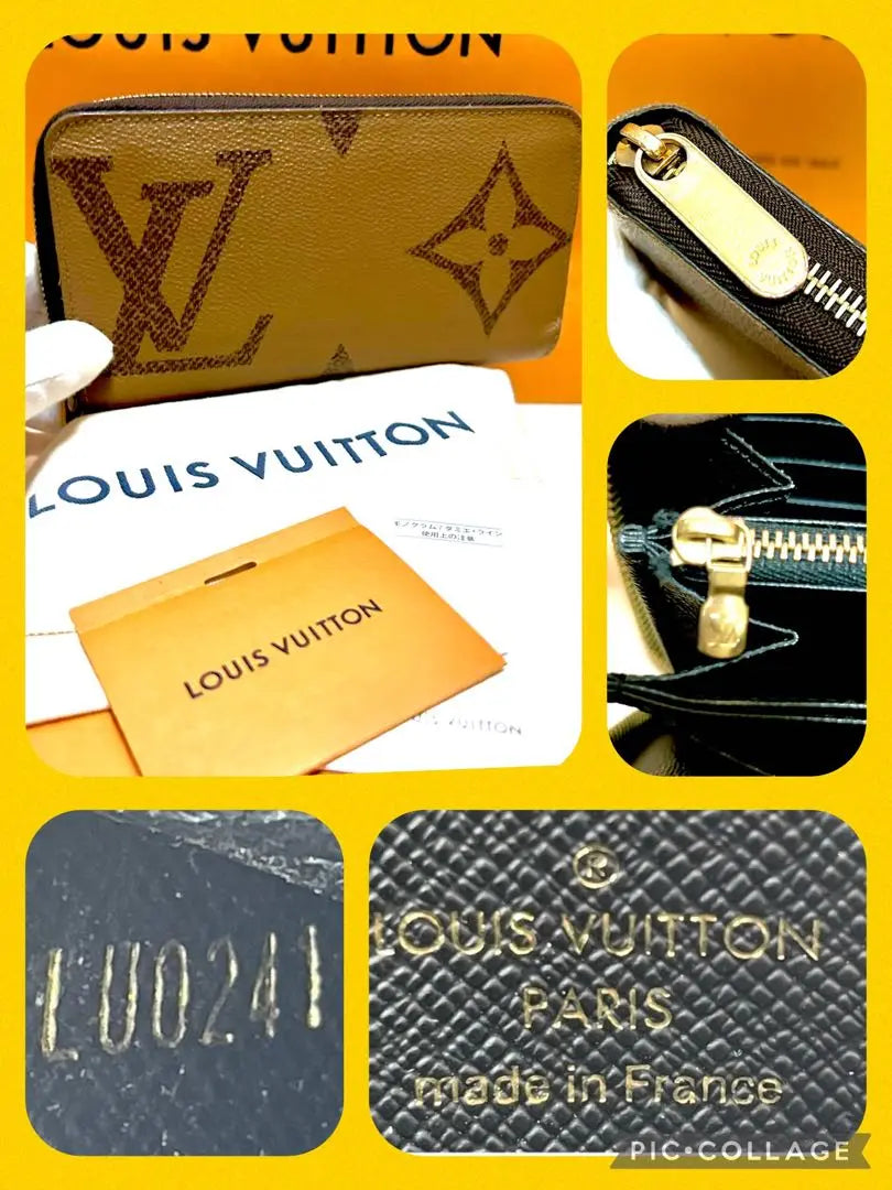 [Price negotiation possible] Louis Vuitton Monogram Giant Zippy Wallet