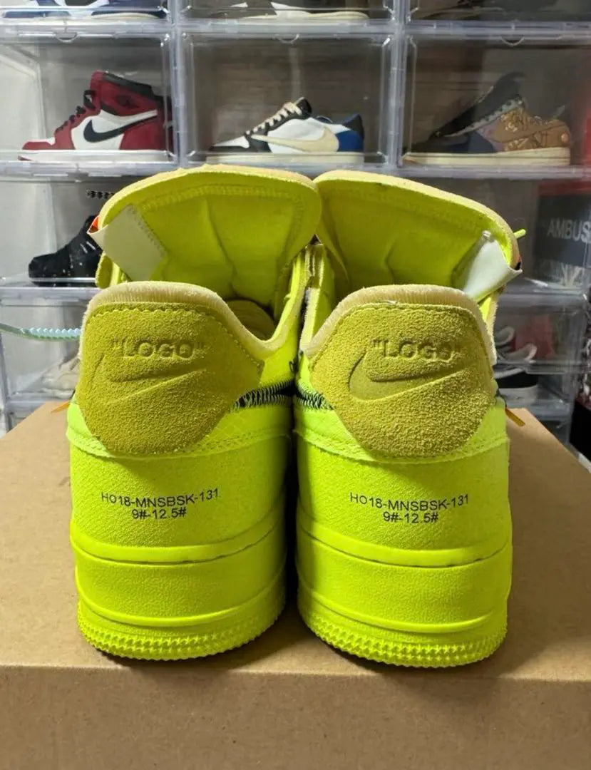 Off-White × Nike Air Force 1 Low Volt