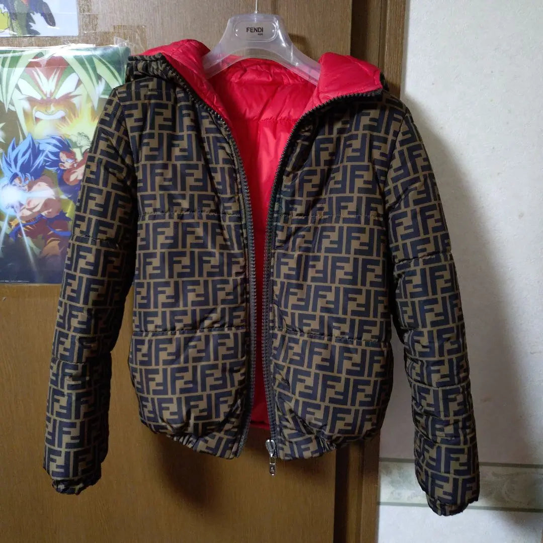 Fendi Zucca Pattern Down Jacket