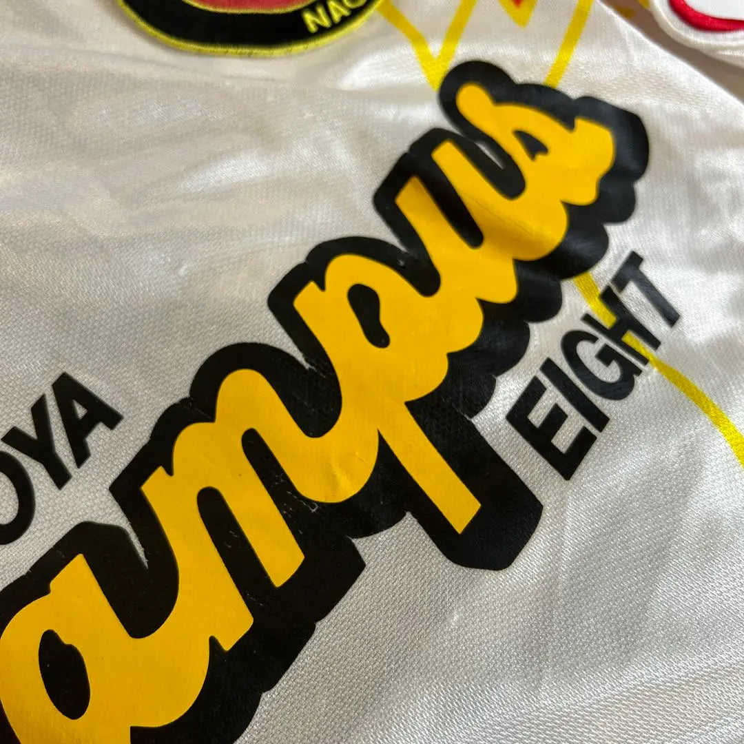 4 Toshihisa Iijima Nagoya Grampus Away Uniform Long Sleeve | 4 飯島寿久 名古屋グランパス アウェイ ユニフォーム 長袖