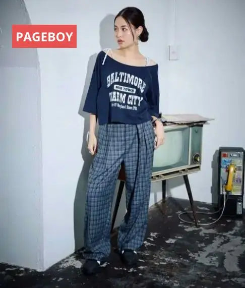 [PBLIM] Page Boy Rim Assorted Slacks