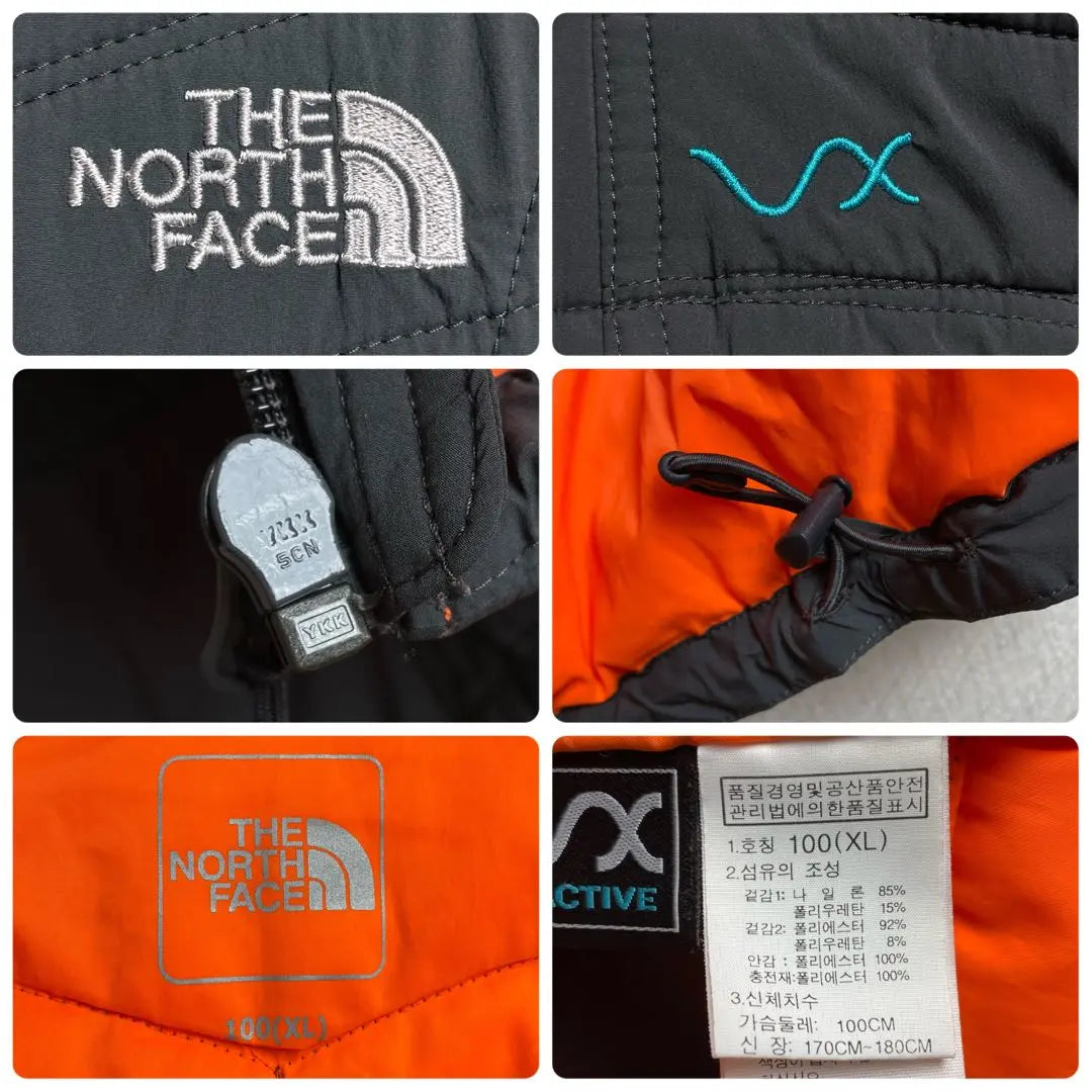 Chaleco acolchado fino The North Face para mujer, talla XL