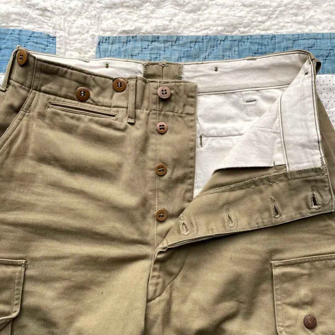 Pantalones de paracaídas M42 del ejército estadounidense de los años 40