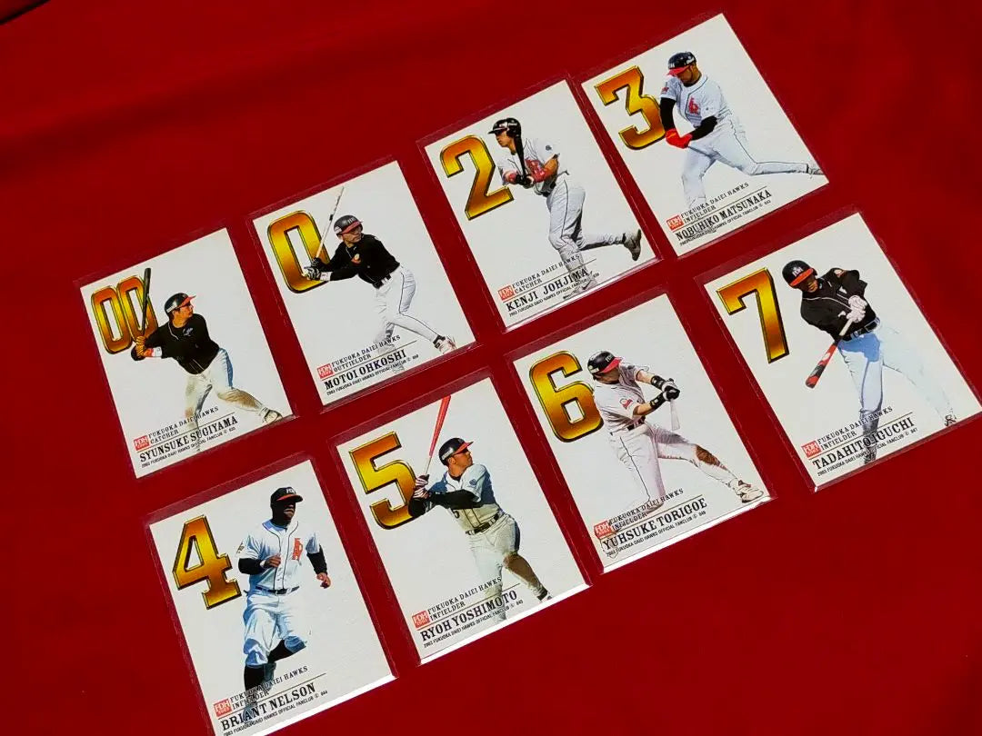 ◆ 2003 Daiei Hawks Fan Club Player Card ◆ Stadium Distribution Card ◆ | ◆　2003年　ダイエーホークス　ファンクラブ　選手カード　◆　球場配布カード◆