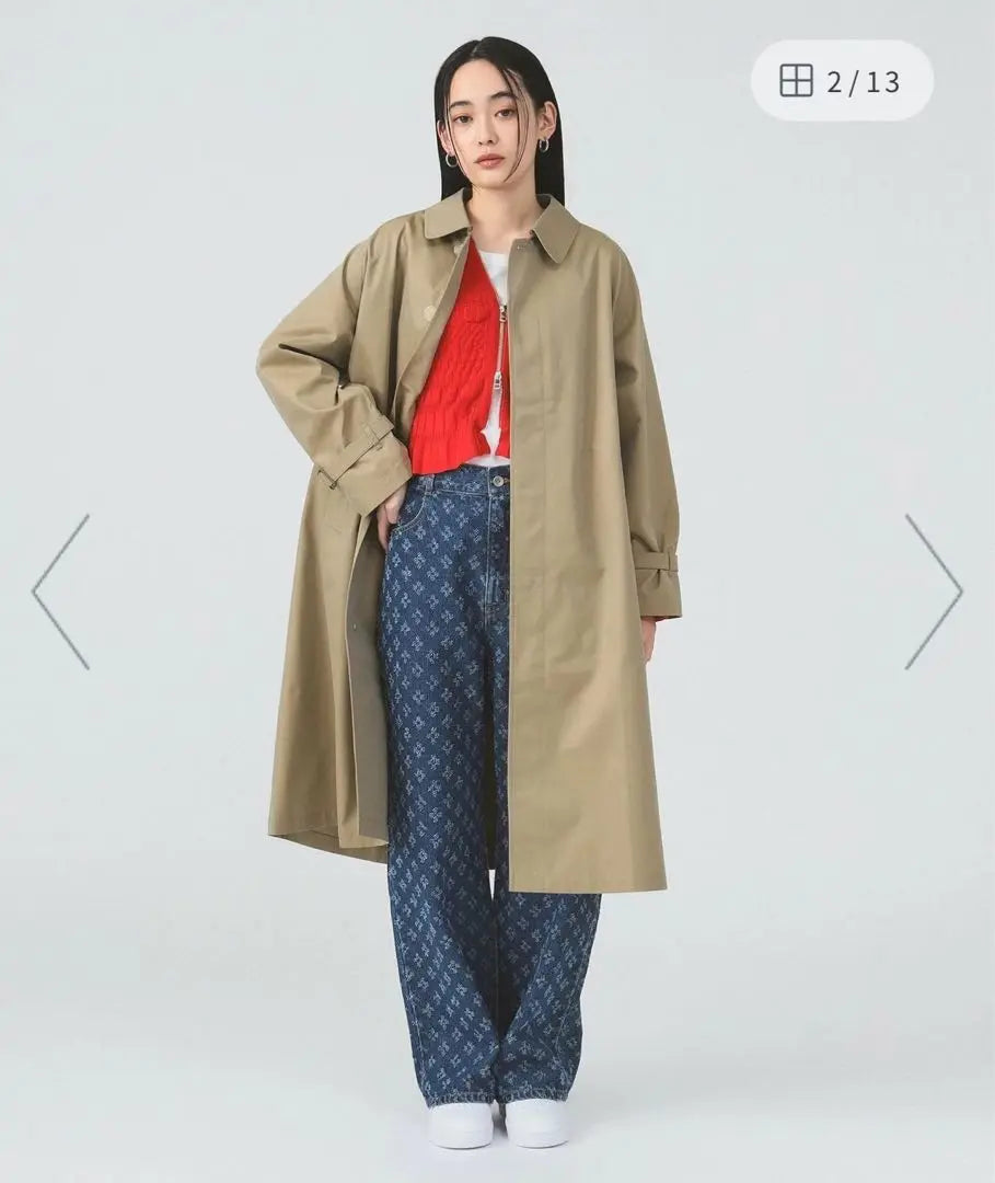 [Extremely beautiful] Gymphlex Balmakaan Coat