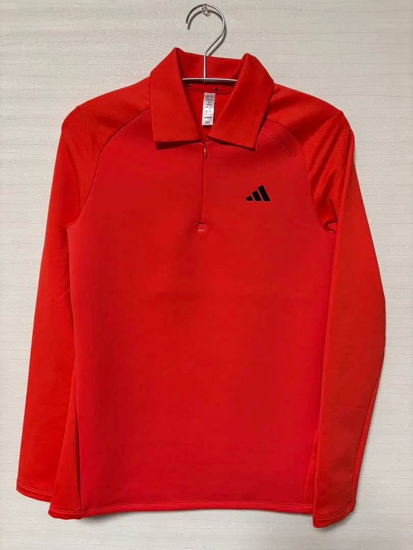 [New] adidas Women's Polo Shirt M Red