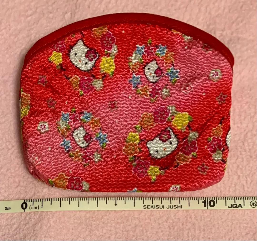 Hello Kitty Wallet Coin Purse Coin Case Kitty Red