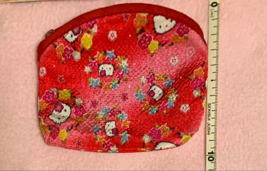 Hello Kitty Wallet Coin Purse Coin Case Kitty Red