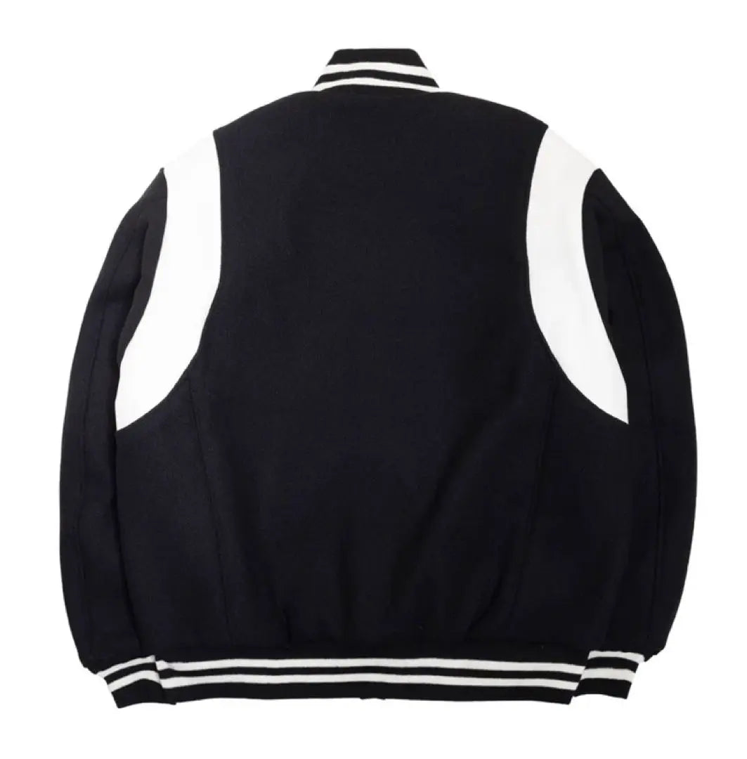 【SC_SUBCULTURE 】STADIUM JACKET / BLACK