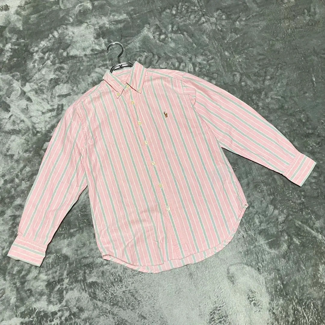 [Ralph Lauren] (140) Children's shirt, striped, all-over pattern, casual