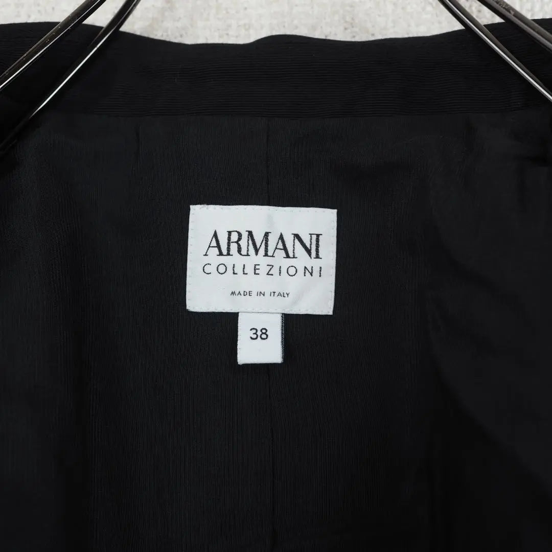 Armani Jacket Black 38 L Women's Formal Blazer