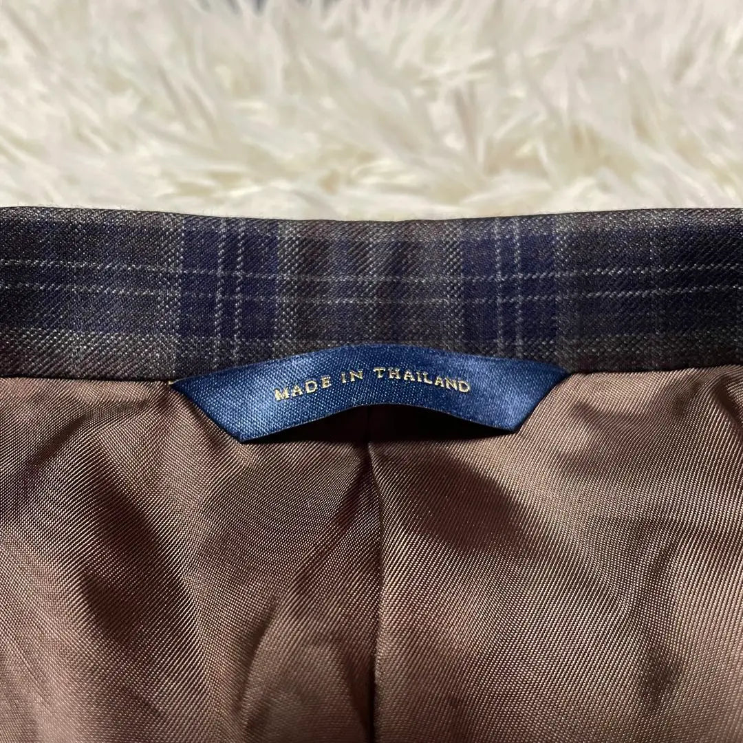 [Good condition] Brooks Brothers REDA tailored jacket check