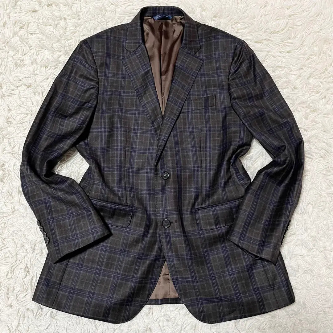 [Good condition] Brooks Brothers REDA tailored jacket check