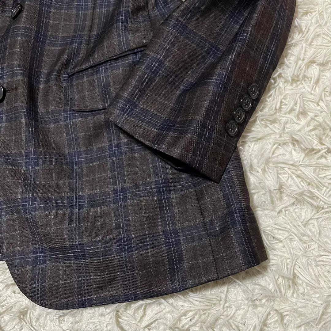 [Good condition] Brooks Brothers REDA tailored jacket check