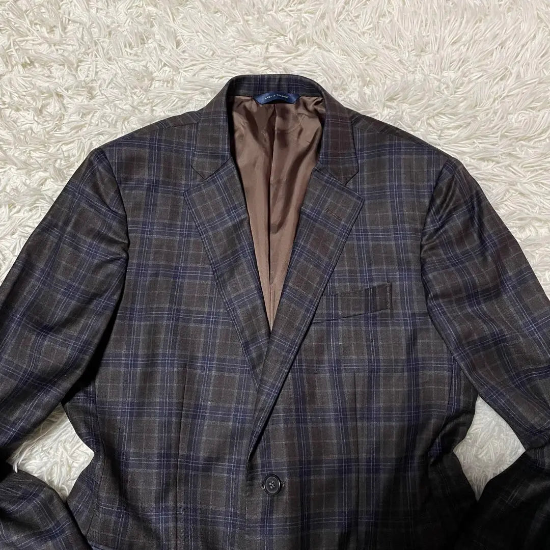 [Good condition] Brooks Brothers REDA tailored jacket check