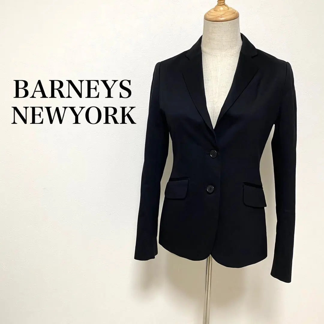 ◯ Chaqueta a medida para mujer de Barneys New York, equivalente a 2 botones en negro M | ◯バーニーズニューヨーク レディース テーラードジャケット 2ボタン 黒 M相当