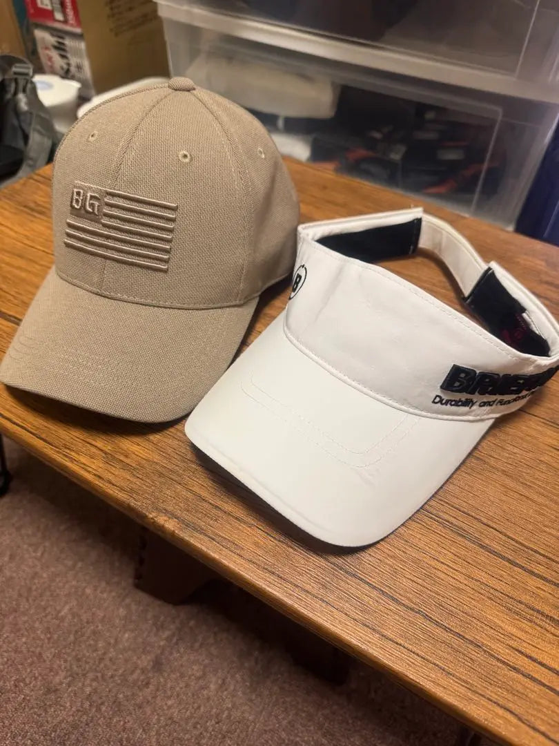 BRIEFING Briefing Cap Sun Visor 2-piece set