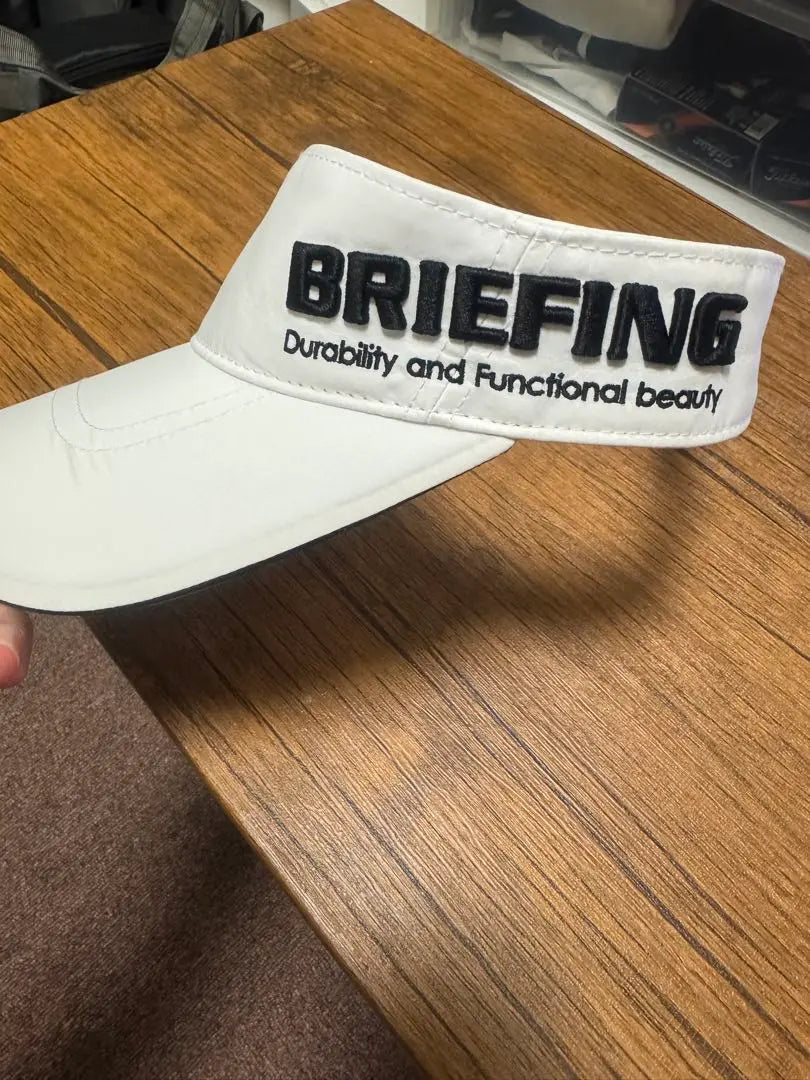 BRIEFING Briefing Cap Sun Visor 2-piece set