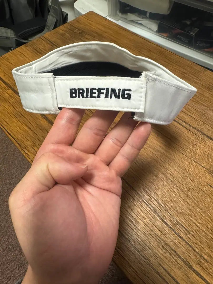 BRIEFING Briefing Cap Sun Visor 2-piece set