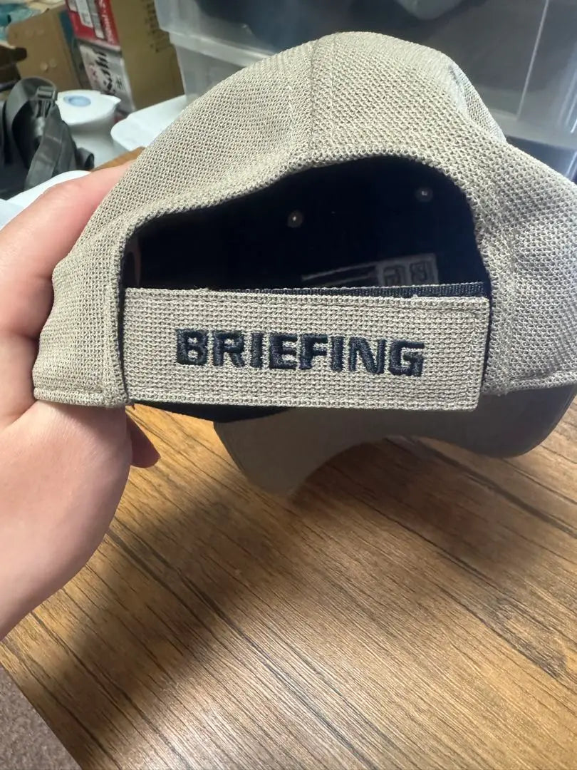 BRIEFING Briefing Cap Sun Visor 2-piece set