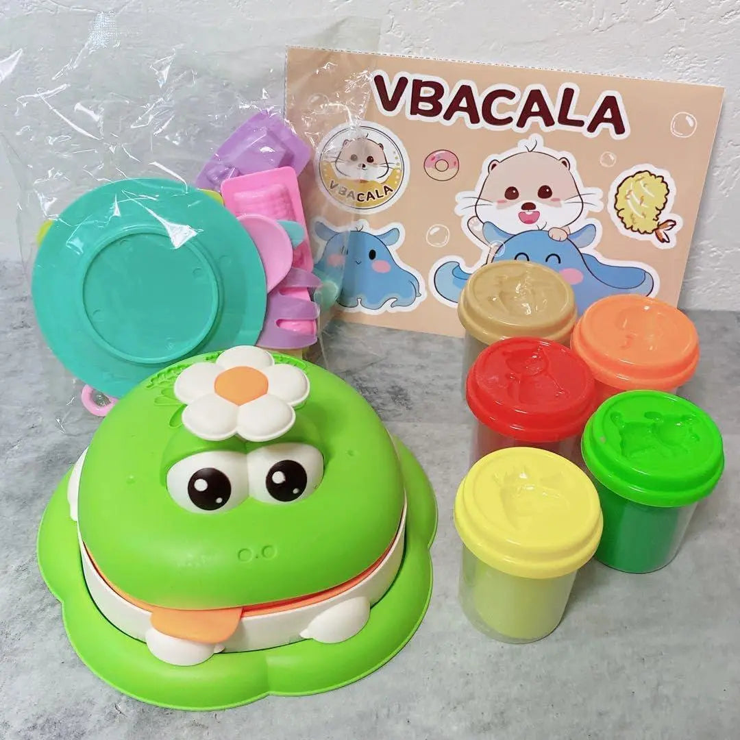 Clay Wheat Clay Frog 5 Colors Concentration Imagination Kids Insect Sensory Integration