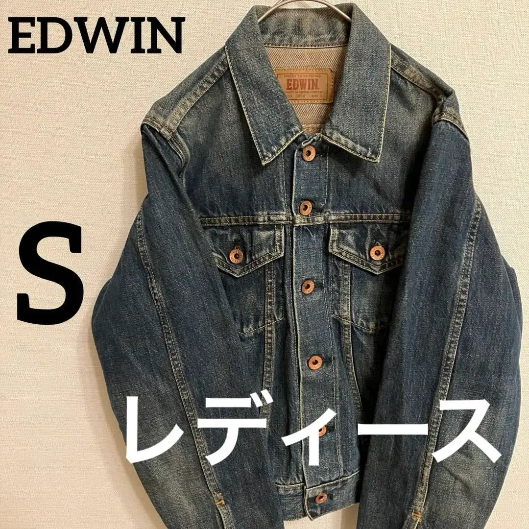 EDWIN 5550 Jean Jacket Denim Jacket Women's S