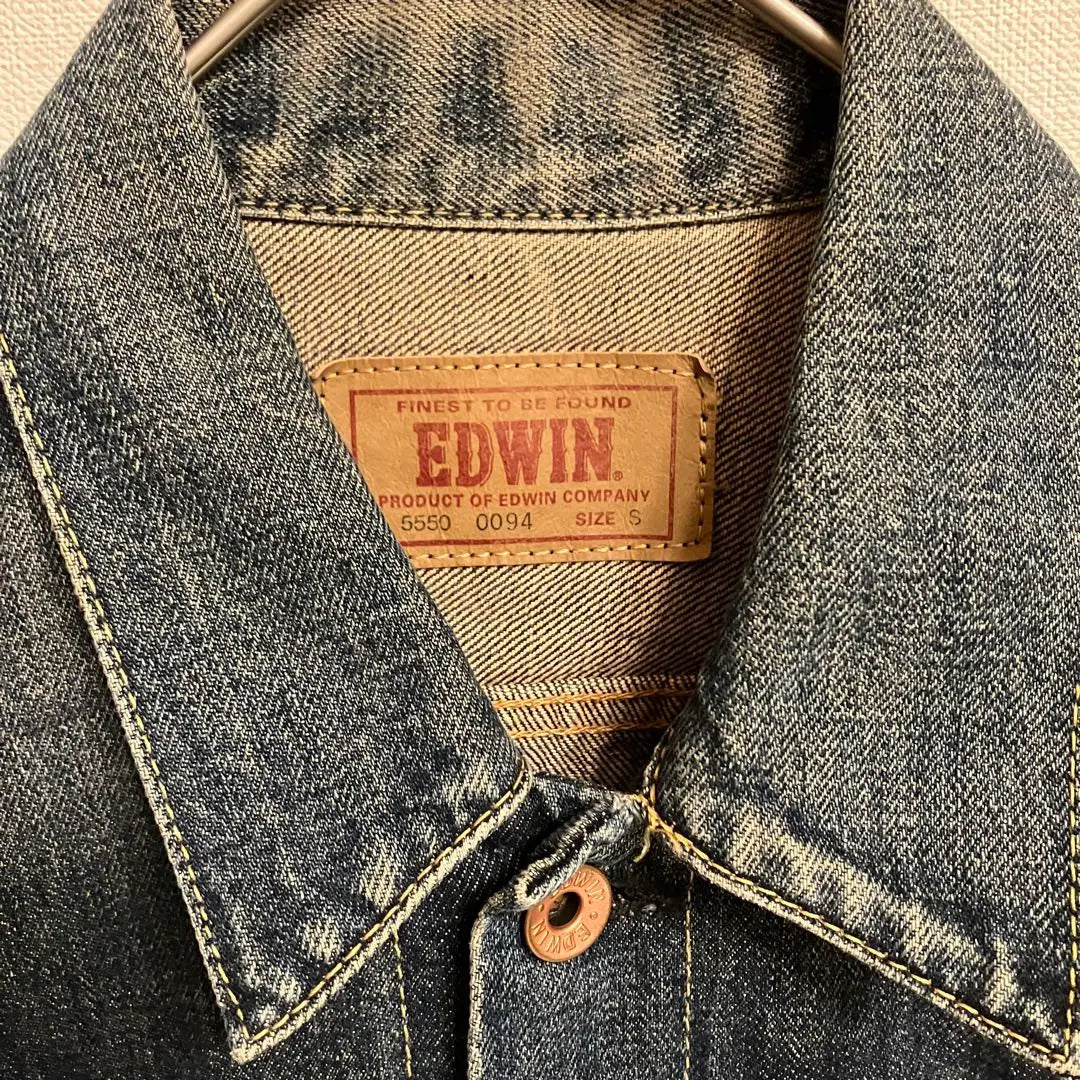 EDWIN 5550 Jean Jacket Denim Jacket Women's S