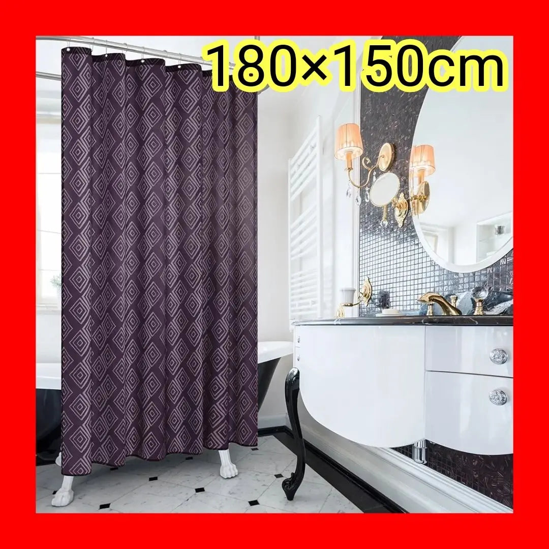 Cortinas de ducha Cortinas de baño Unidad de baño Impermeable Ligero Secado rápido Bloqueo de privacidad Escudo de estatua