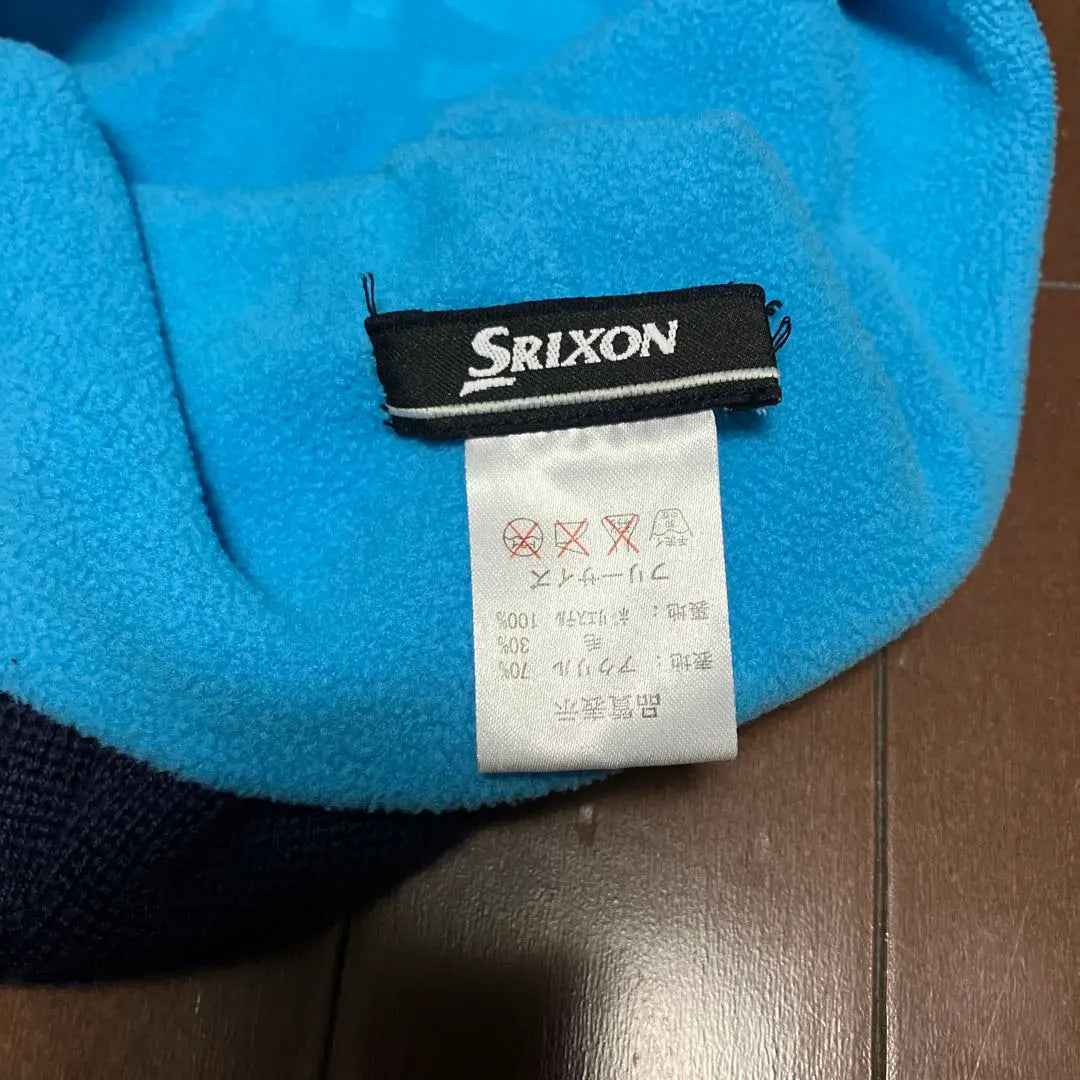 Srixon knit hat navy/blue