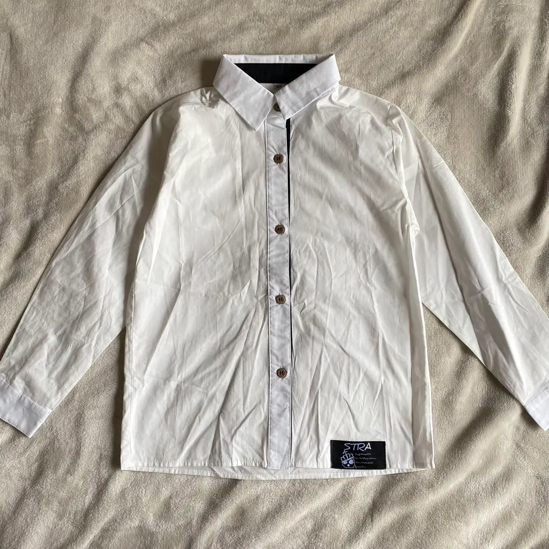 [Good condition] STRA Formal/Casual White Long Sleeve Shirt Set of 2