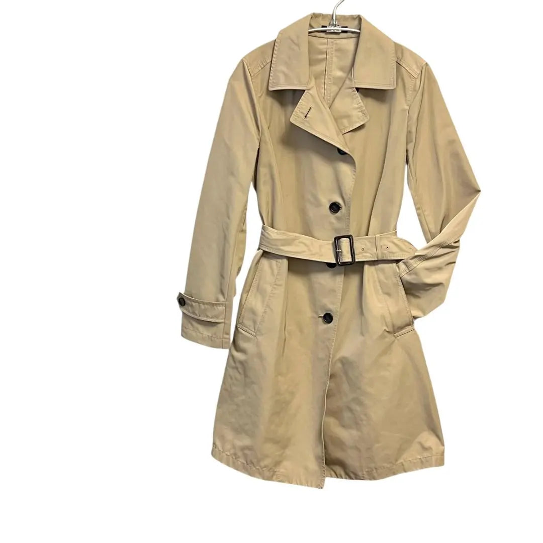 [Good condition] ICB trench coat, trench coat, spring coat, beige, glossy 7