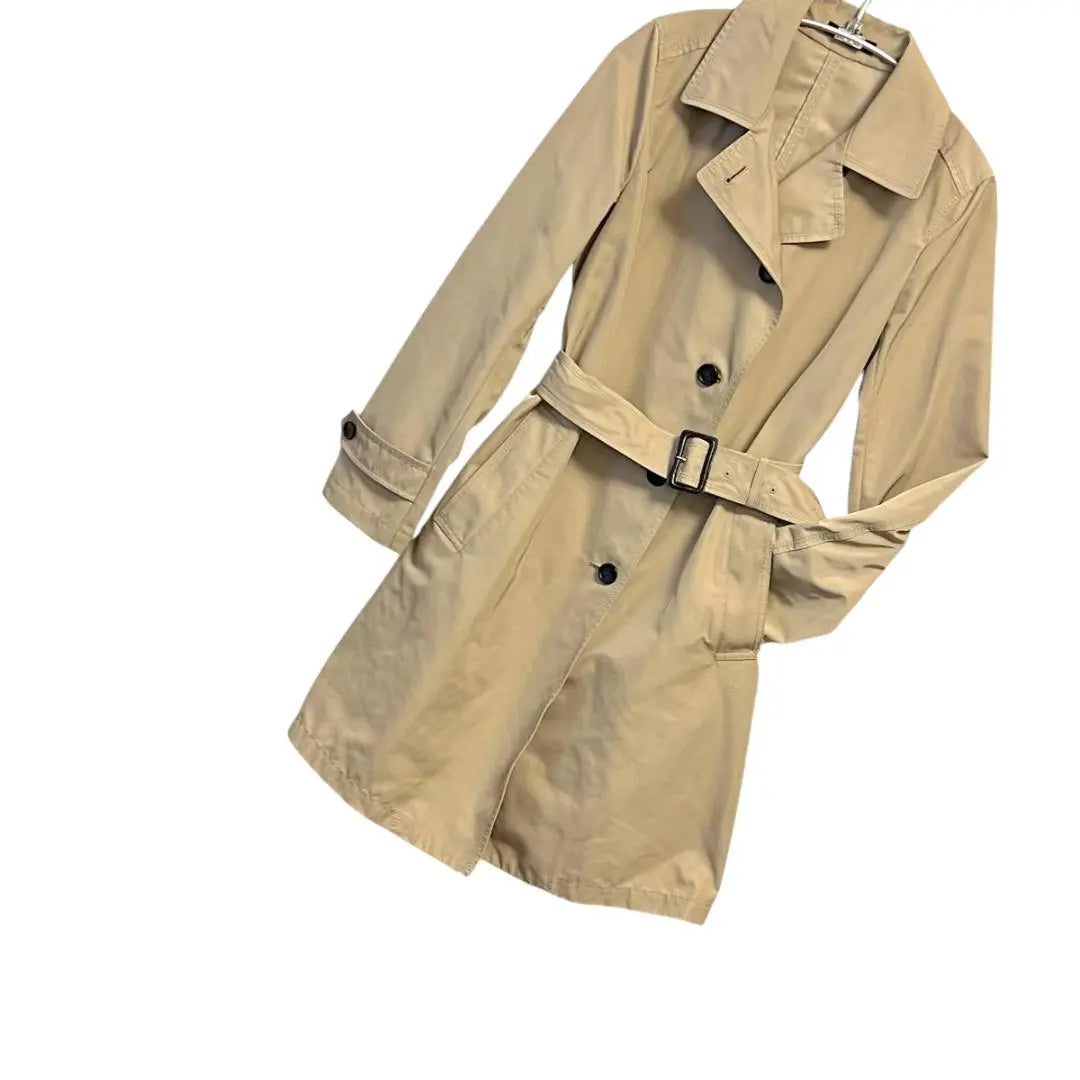 [Good condition] ICB trench coat, trench coat, spring coat, beige, glossy 7